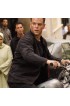Bourne Ultimatum Matt Damon Black Suede Jacket